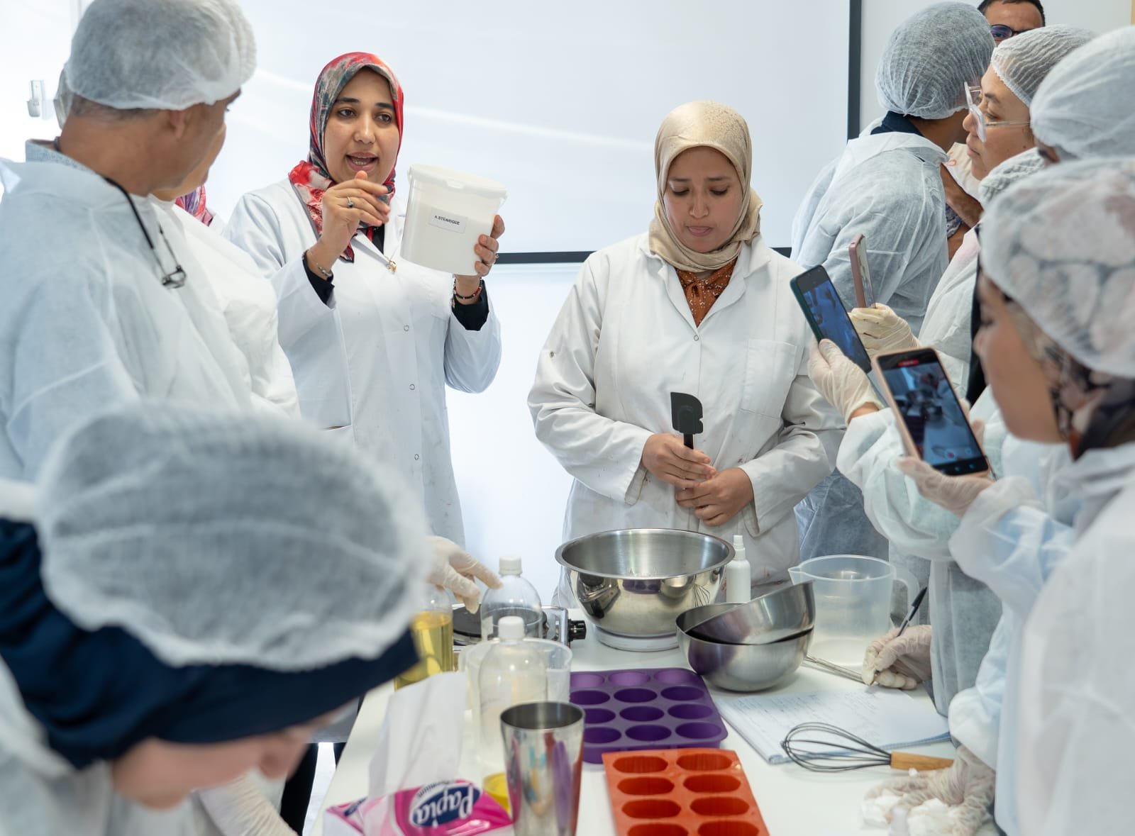 Atelier de formulation cosmétique
